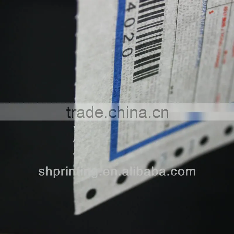 2014 courier bill printing for courier service