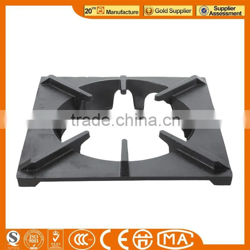 china supplier cast iron grate gas burner cooktop parts kitchen equipment cast iron series