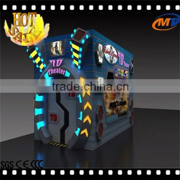 Factory direct Mobile 5D 7D cinema including the outside cabin/box for sale