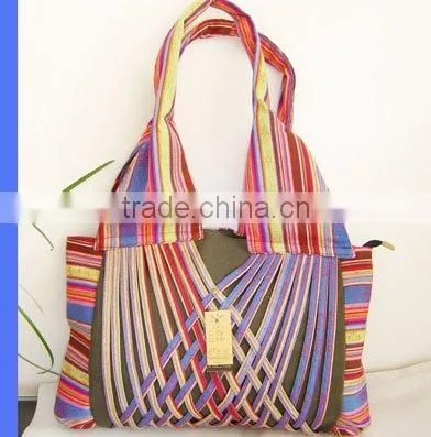 hottest selling big cotton shoulder bags outlet B177-119