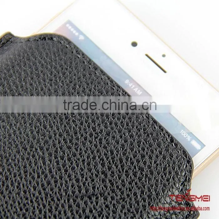 lychee grain vertical bag for Samsung phones