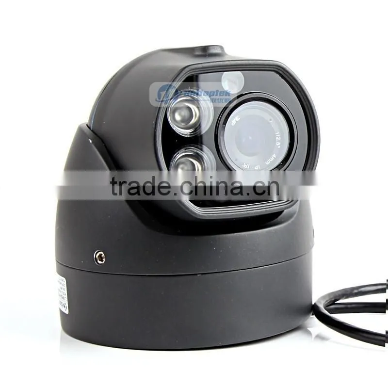 4mm Fixed Lens 2.0MP Security HD TVI Outdoor With 30m IR Range HD CCTV Dome Camera Colour Black