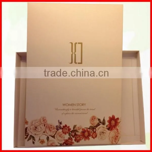Promotional Custom New Designs Cardboard Printed Scarf Packaging Box Wholesale