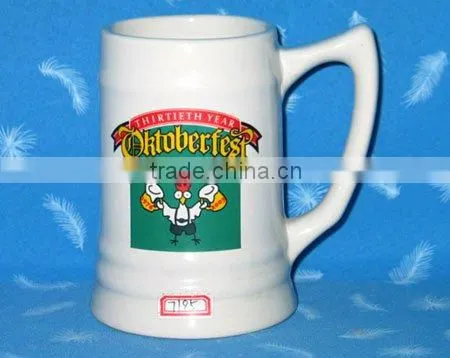 DECAL BEER MUG