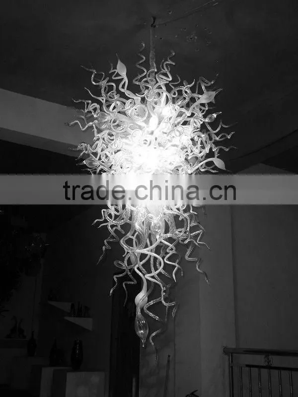 white and crystal chandelier xo-39 and lobby hotel crystal chandelier project