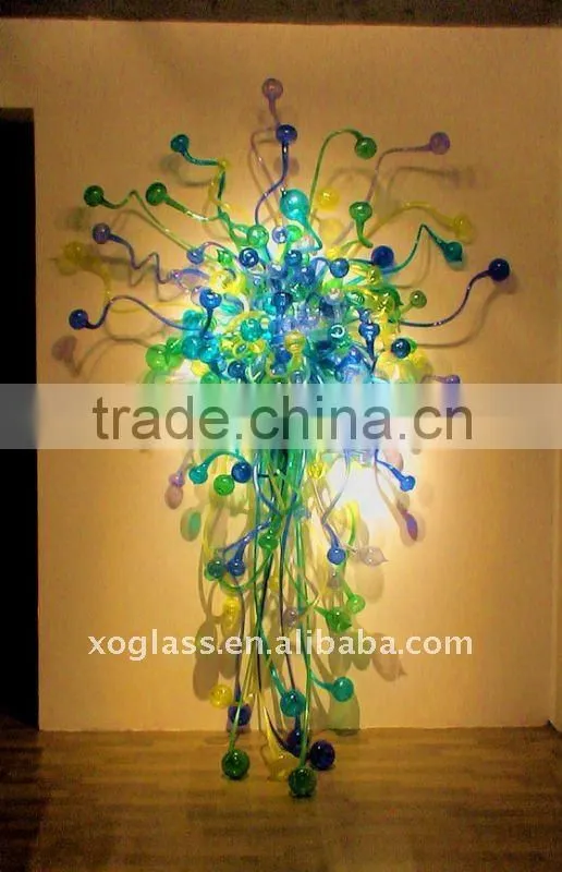 art glass wall decoration xo-0886 and hand blown glass wall decoration