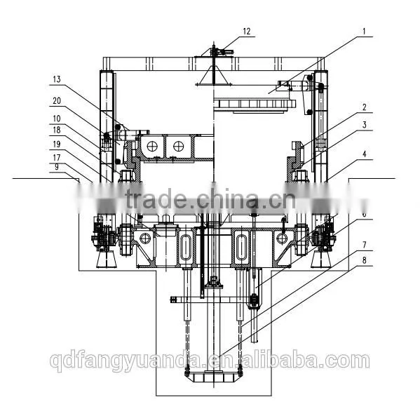 Good Quality Hydraulic Giant Tyre Vulcanizing Equipment