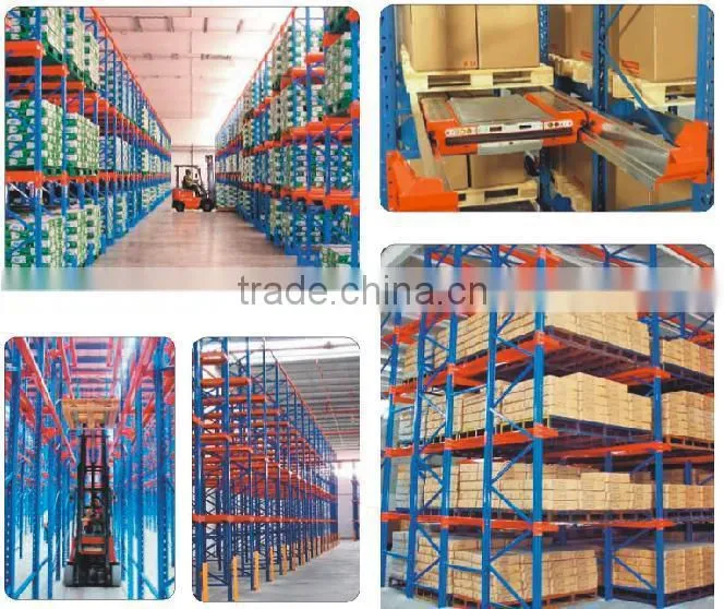 Drive in Pallet Racks with ISO9001 warehouse rack