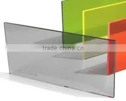 House designs decoration color clear acrylic sheet / acrilic