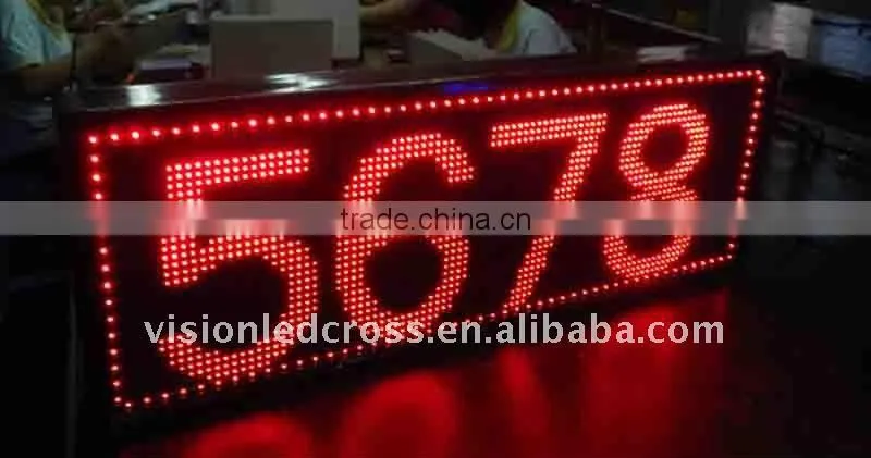 P16 pure blue outdoor led message sign with CE certificate