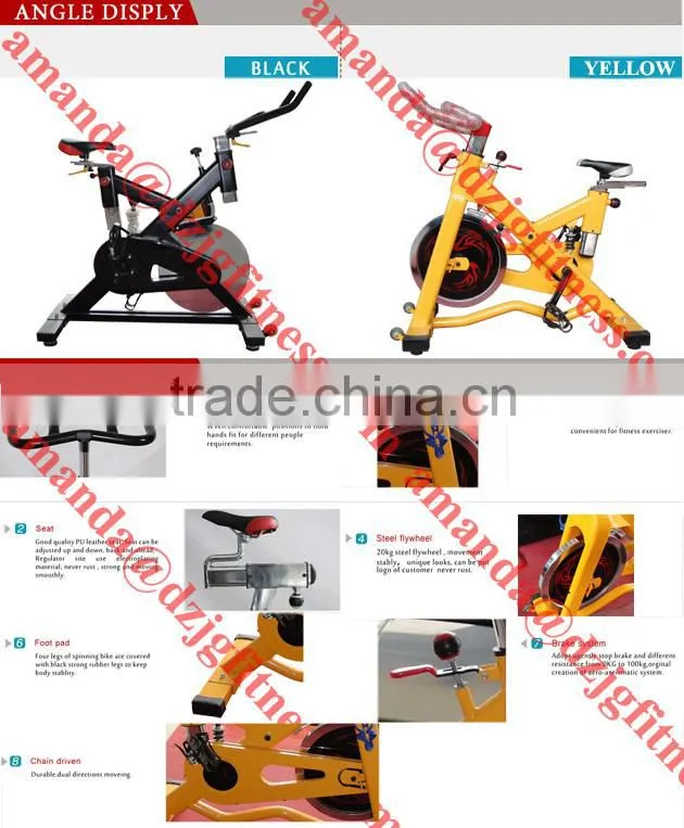 Commercial fitness equipment cardio workout JG-1103 exercise bike