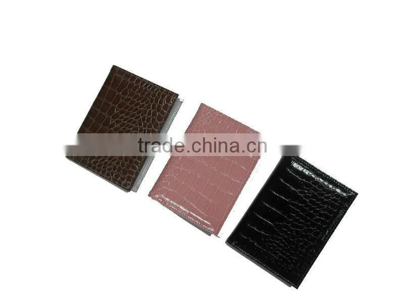 High quality pu leather memo/organizer with pen holder
