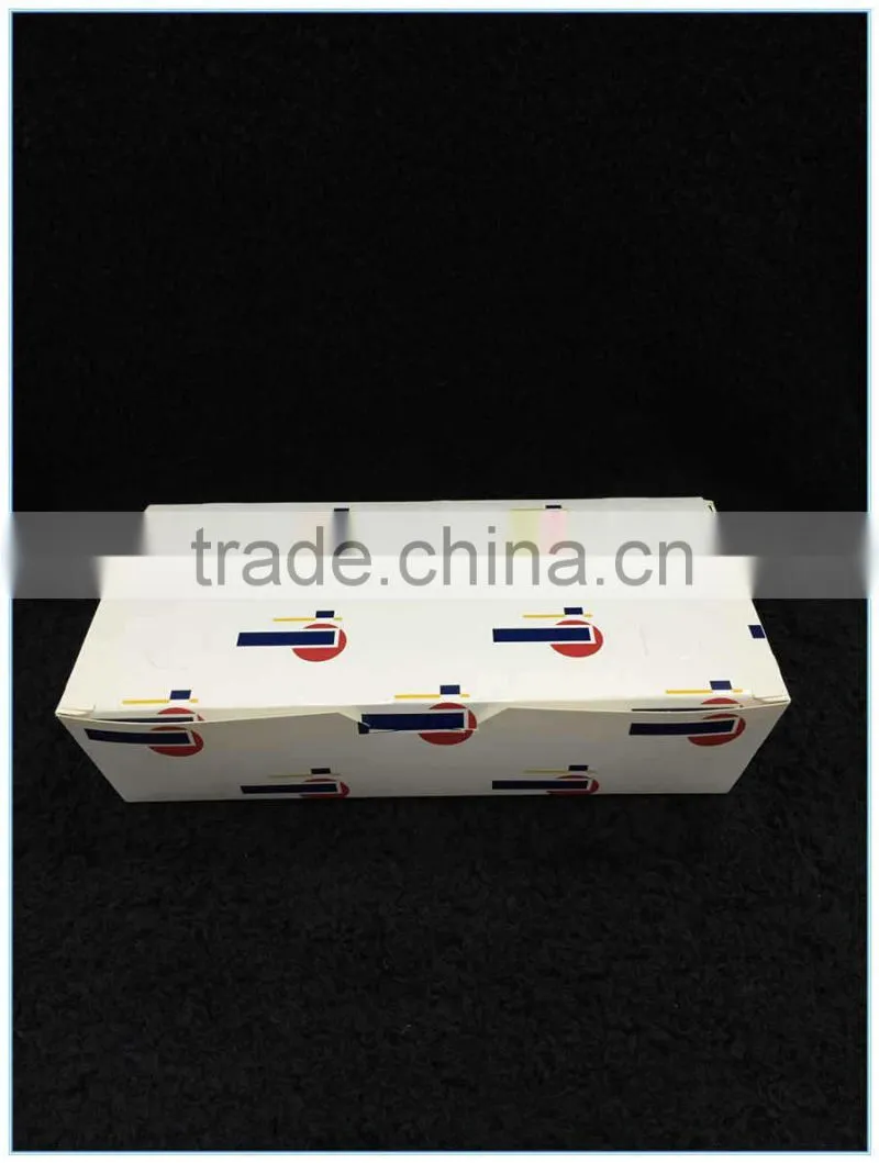 custom printing food paper tray with lid