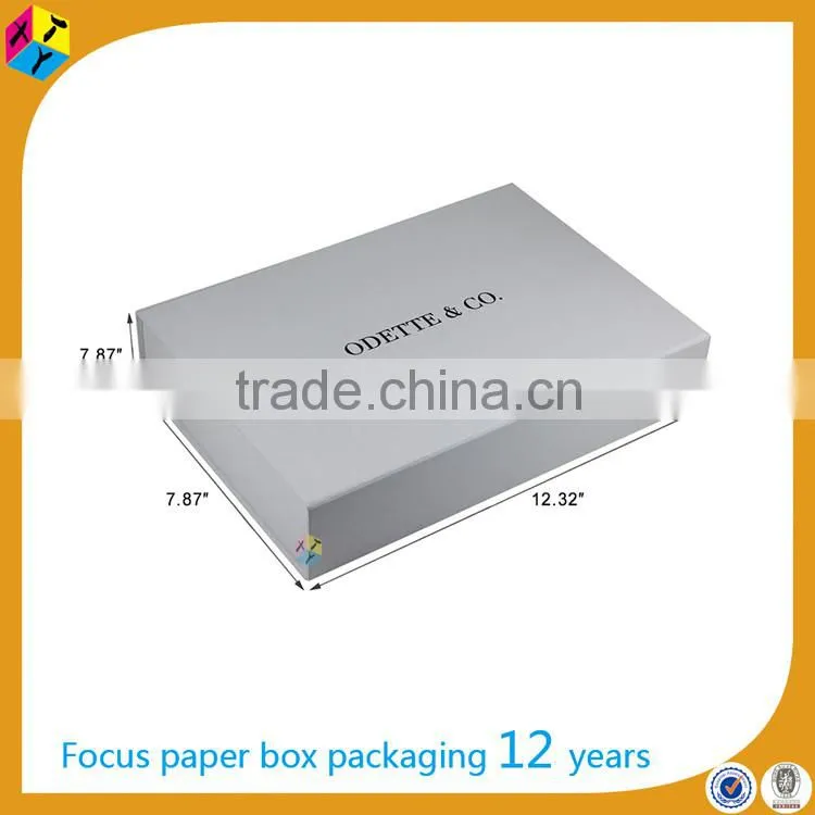folding custom paper box cardboard package shirt