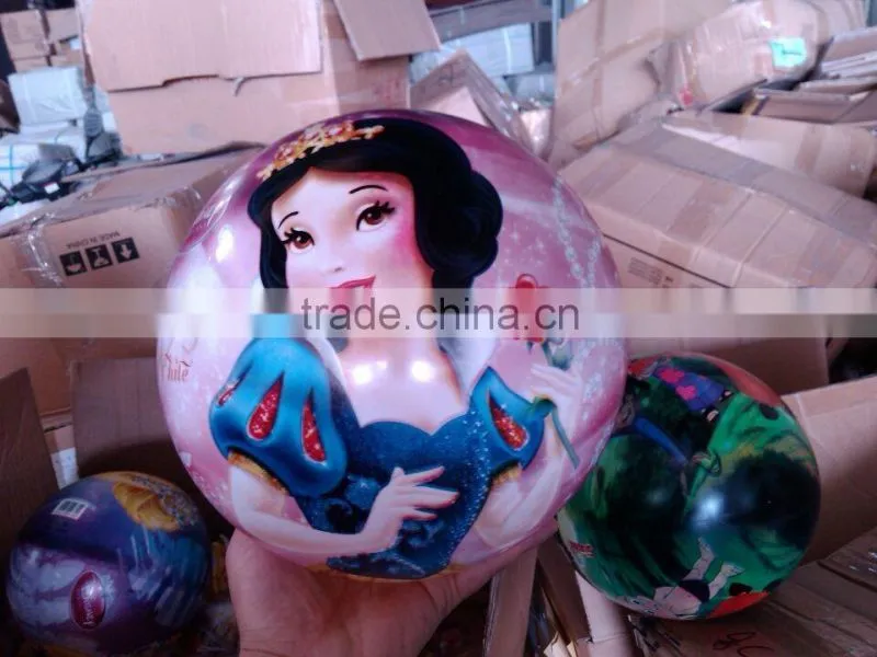 8.5 inch inflatable rubber playground bouncing balls for kids