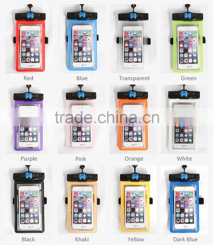 Good Quality PVC Waterproof Cellphone Bag for Swimsuit