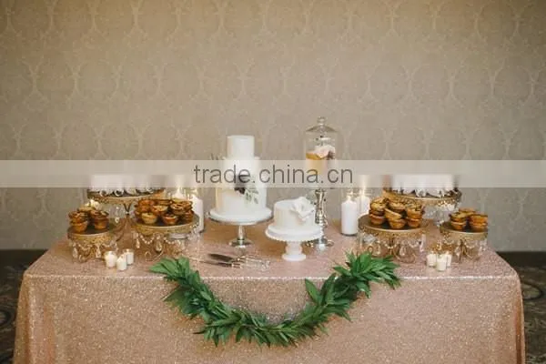 60*102" Royal Blue Wholesale Rectangle Sequin Table Cloth