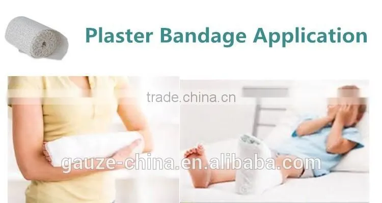 Surgical Waterproof Bandage Casting Roll Plaster Of Paris (POP) Bandage