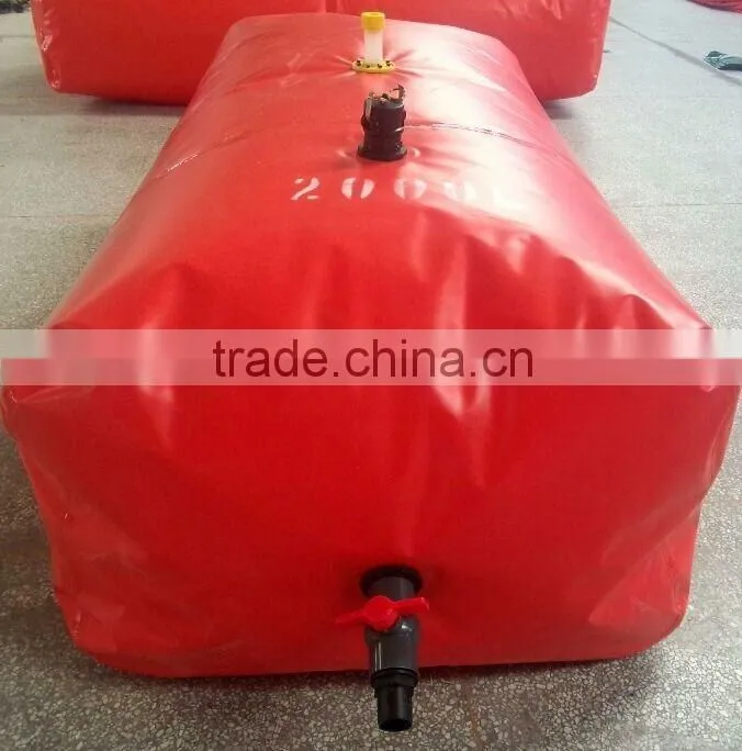 flexible rectangular liquid water reservoir