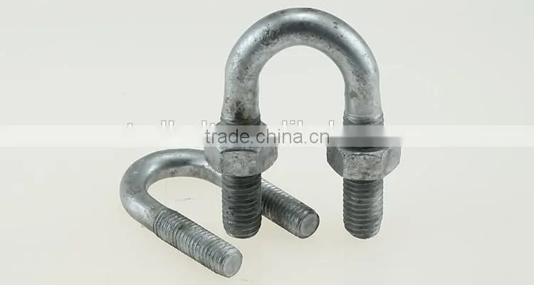 Quenched and Tempered Alloy saddle clamps U BOLT making machine