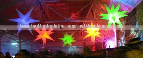 inflatable led star inflatable decoration star