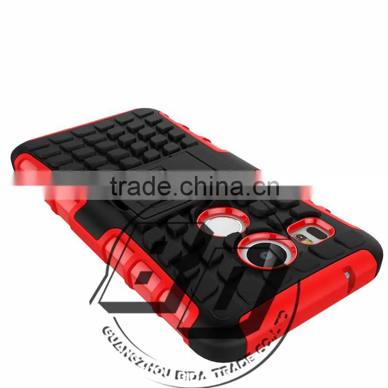 Top Selling Durable heavy duty armor kickstand TPU+PC 2 in 1 case For LG Angler For Google Nexus 5x 2015 lowest price