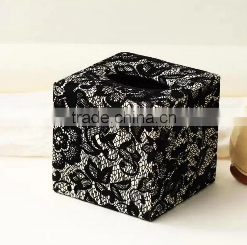 Unfinished Wooden Tissue Box