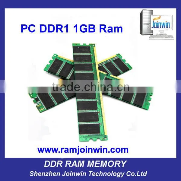 good wholesaler 100% full compatible ram memory ddr 1gb