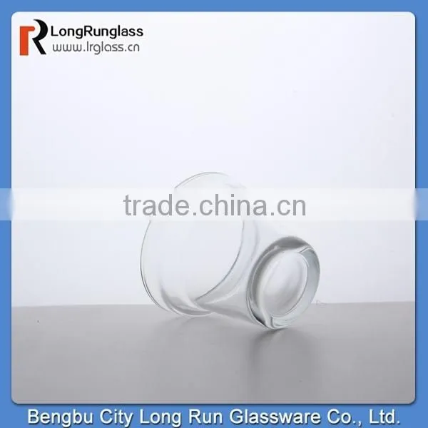 LongRun 2015 hot selling 89ml mini glass container holder for candle made in china wholesale