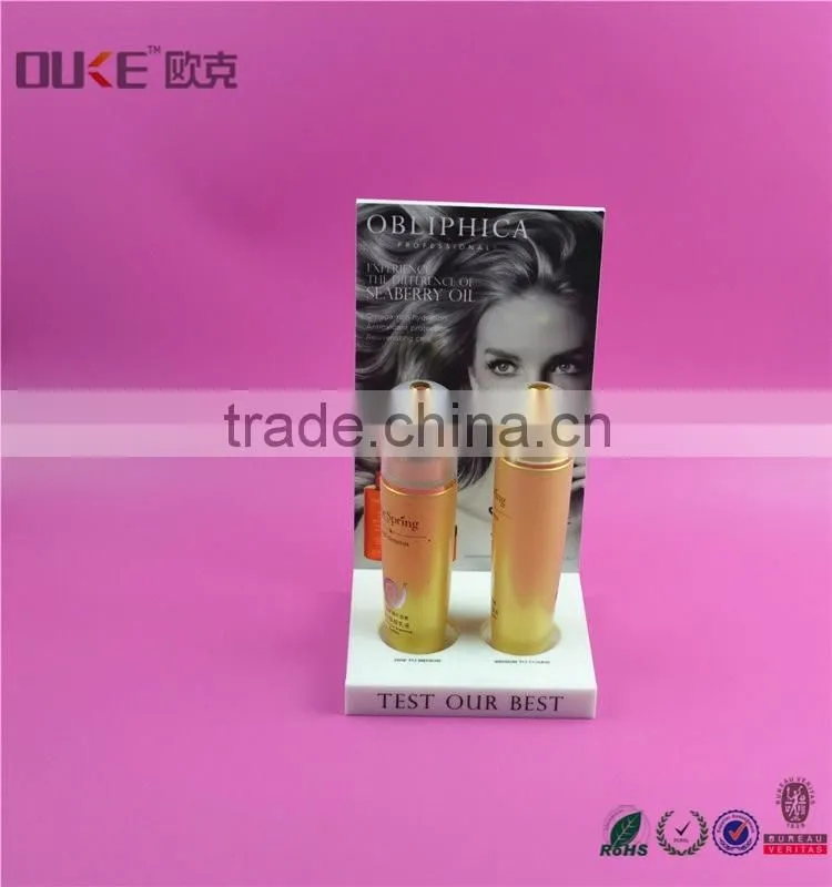small cutomized hot sale acrylic tray for hotel amenity