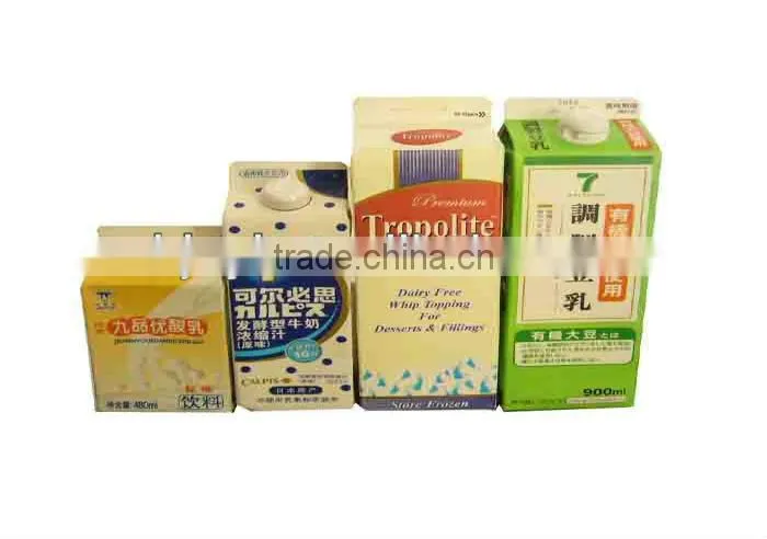 Gable Top Carton Filling Machine for milk 012