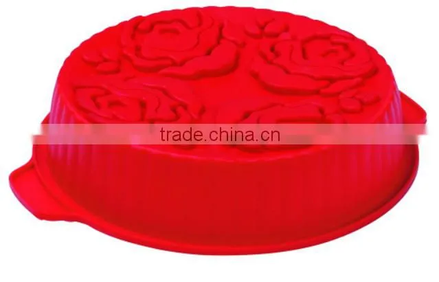 Sunflower shaped cake decorating tools silicone cheese pan ,cake pan ,soap mold