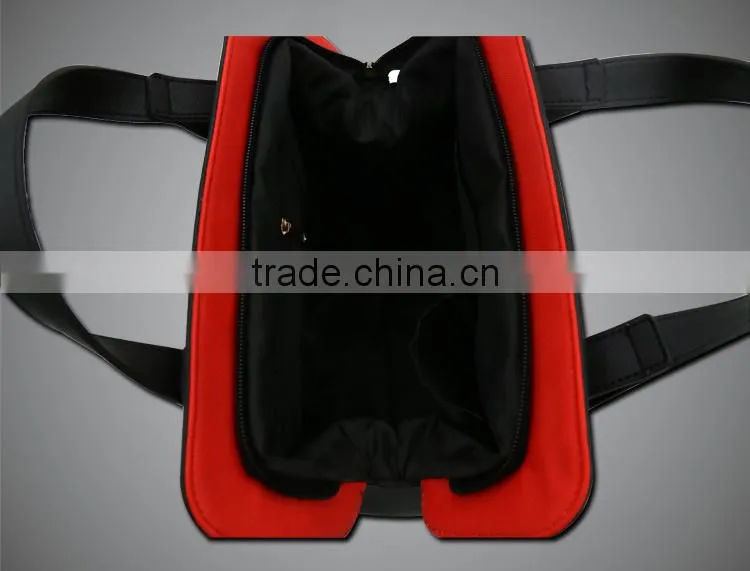 2015 New Fashion Professional PU lady handbag