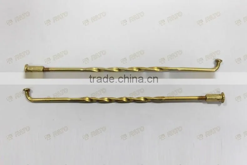 China factory wholesale colorful stainless steel motorcycle wheel spokes
