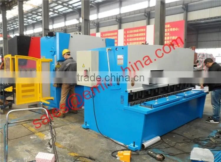 QC11K-6*3200 DAC360 6mm thickness sheet metal shearing machine