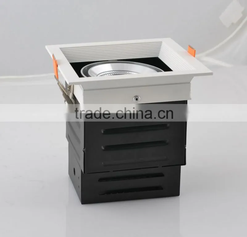 CITIZEN COB GRILIE 1 Head Foursquare Led 15w Downlight TEC002HG15W
