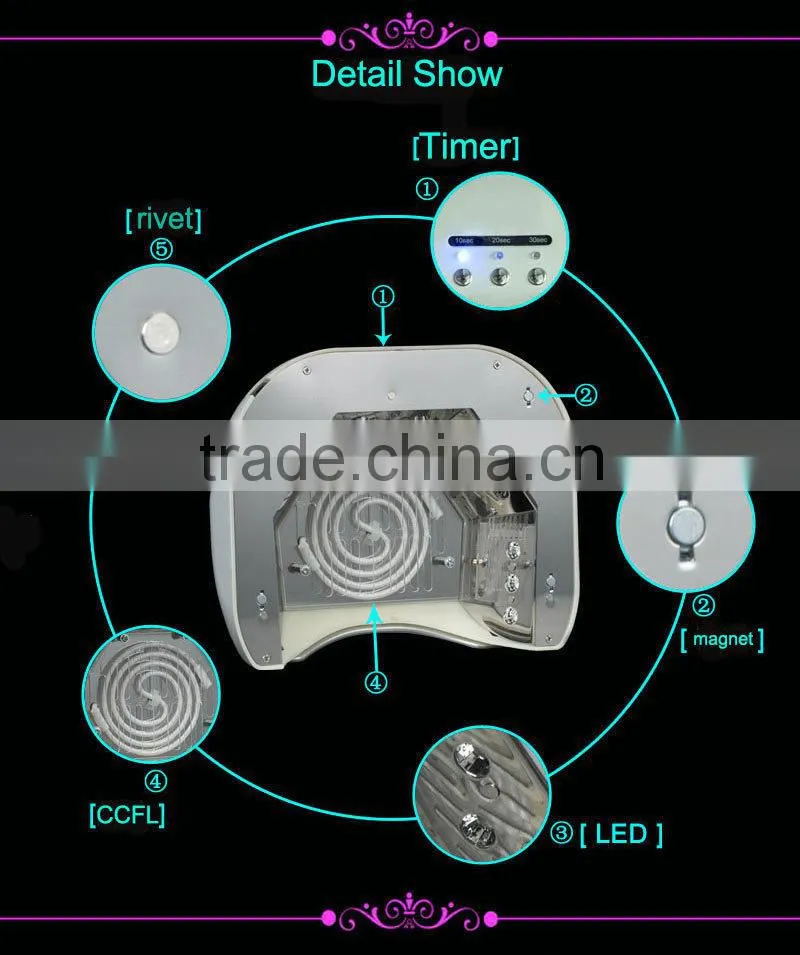 prefessional led nail uv lamp gel 48W nail light dryer