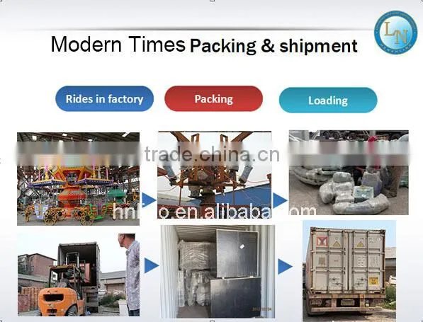 2016 China new products! High quality electric rotating games modern times for sale