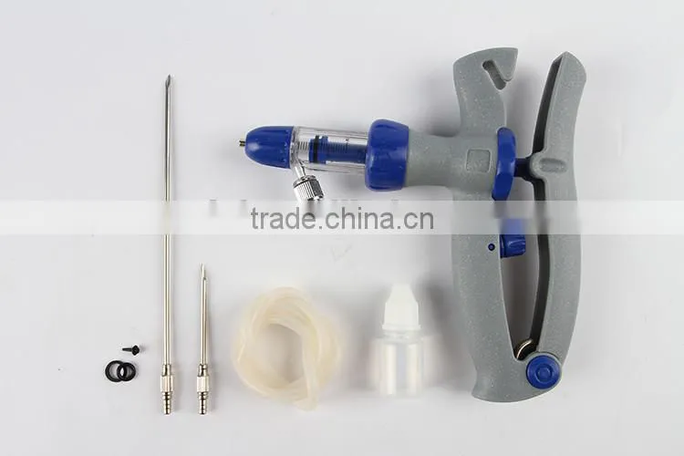 high quality veterinary Plastic Steel Continuous syringe F-Type
