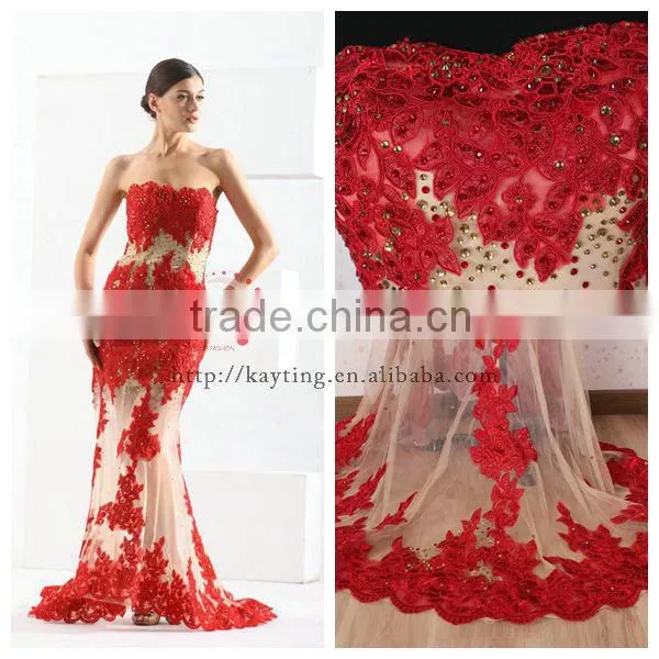 Fashion elegant cheap ivory satin wedding dresses wedding dress from china