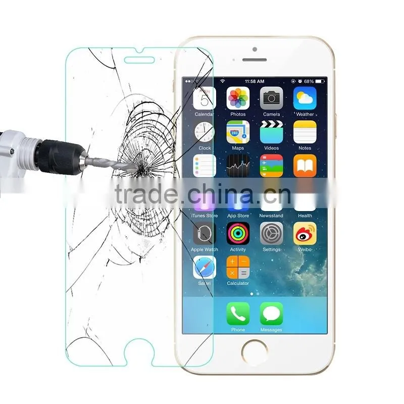 Hot sales 9h anti-scratch resistant screen guard Abest round edge glass screen protector for iphone 6s