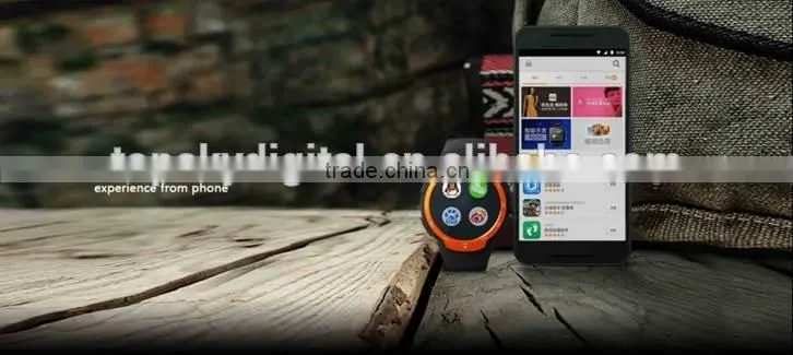 Fashion design sport smart watch CPU MTK6580M quad core Android 5.1 smart watch