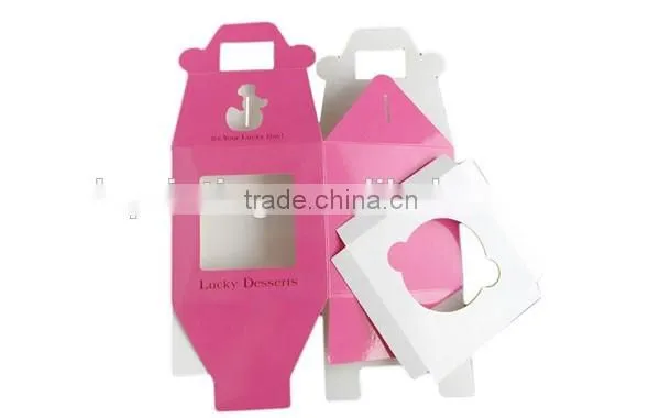 high quality taking away cake boxes box with cmyk printing in shanghai