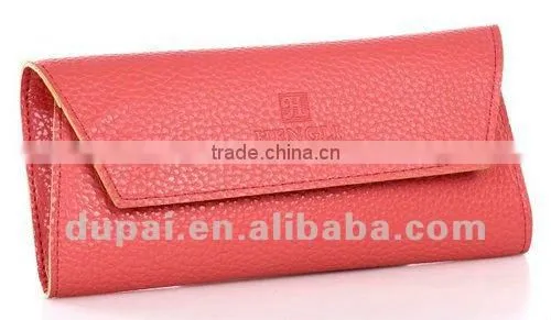 Cheap fake leather envelope wallets