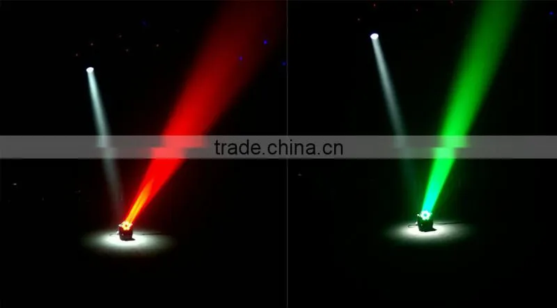 6*15w led rgbw 4 in 1 go down well with moving head light studio