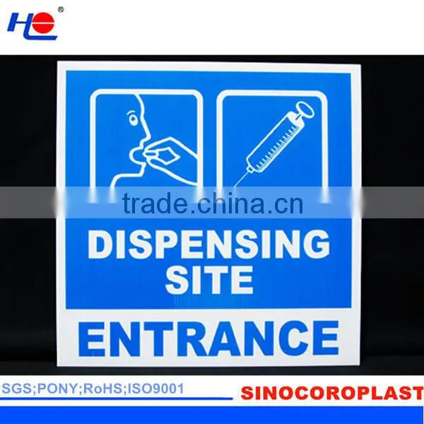 Plastic Coroplast Signs