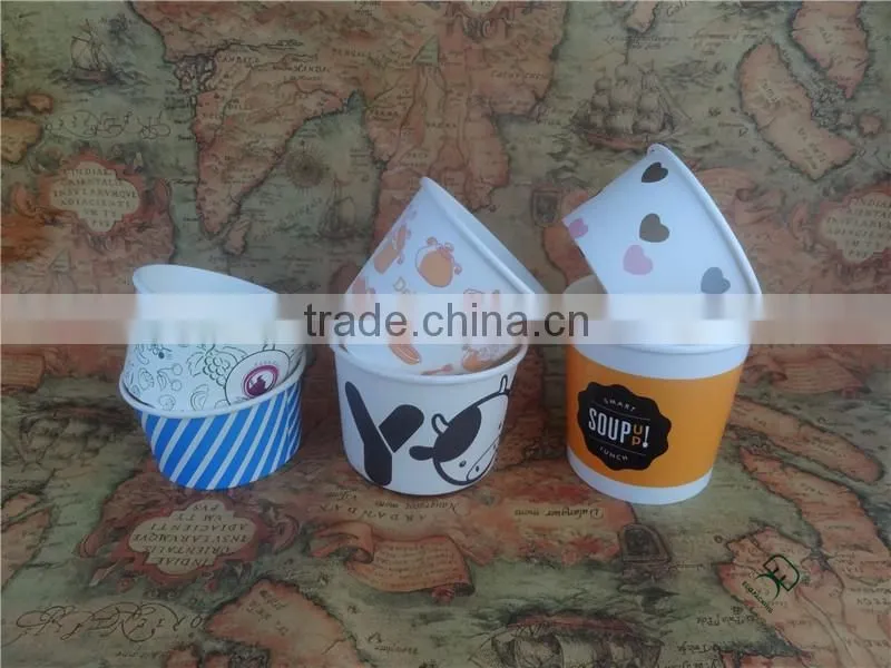Custom printed ice cream paper cup