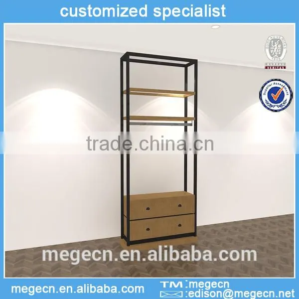 slatwall wooden showcase display cabinet