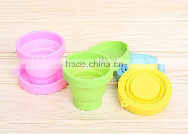 Custom Silicone Cups,Silicone Foldable Cups,Silicone Collapsible Cups