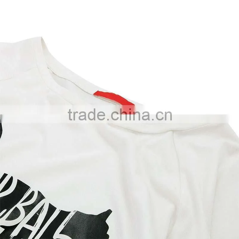 Womens Long Sleeve Cotton T-shirt with Custom Ink Print Design